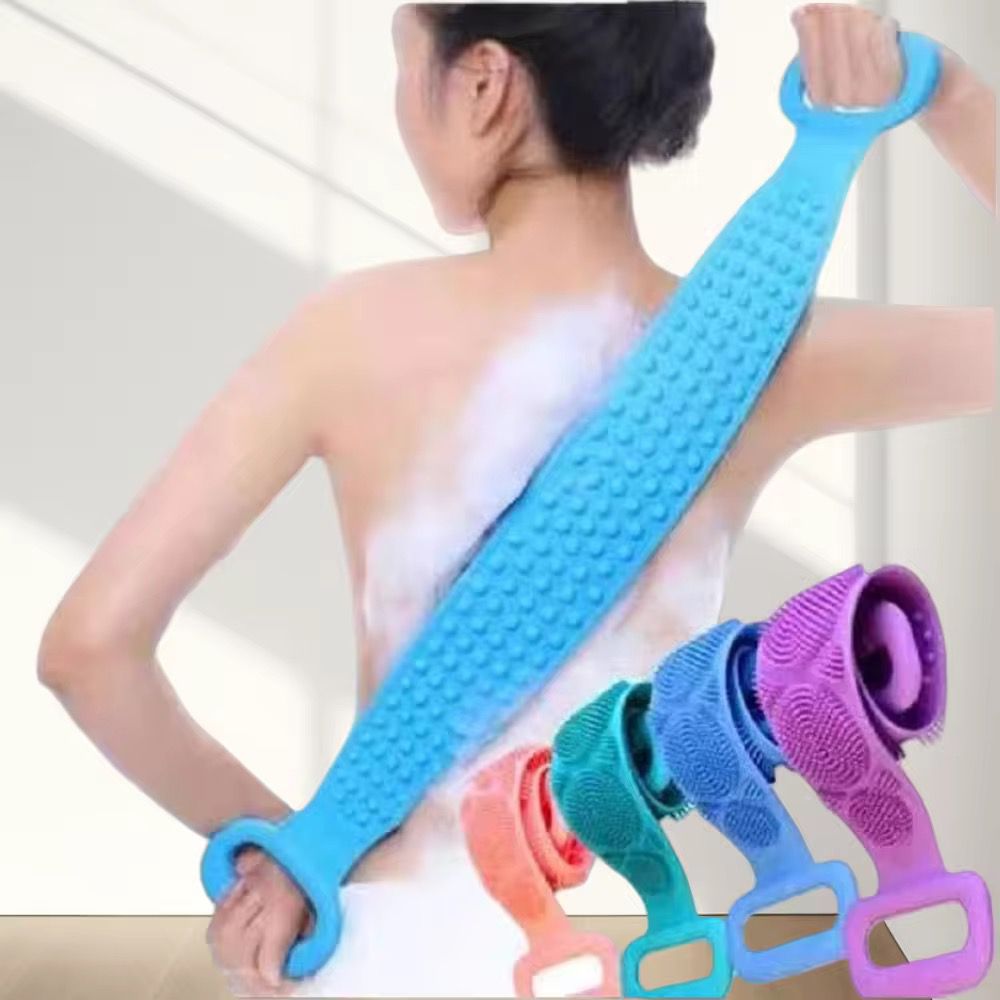 Brosse de bain en silicone -