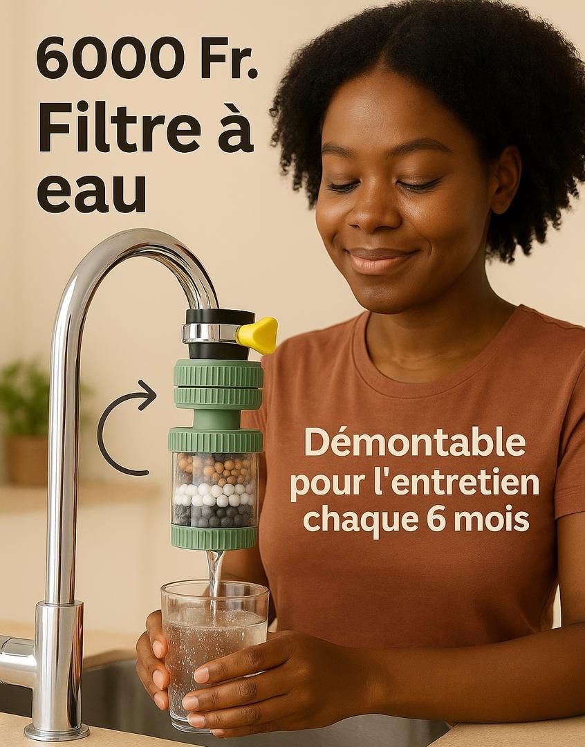 Mini-Filtre à Eau rotatif